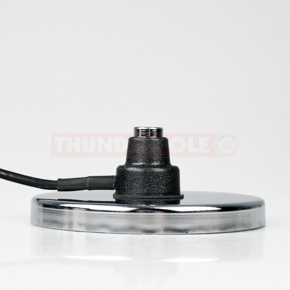 Thunderpole HD Mag Mount - 5'' Chrome | PL259 Plug
